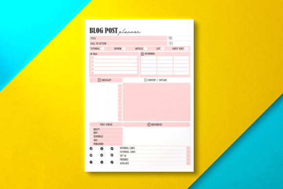 Blog Post Planner, KDP: A Comprehensive Tool for Authors and Publishers
