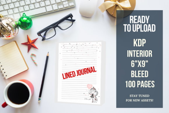 Colored Heart Lined Journal: A Perfect Addition to Your KDP Business