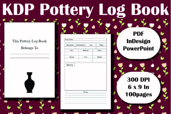 Enhancing Your Pottery Workflow with the KDP Pottery Log Book Interior