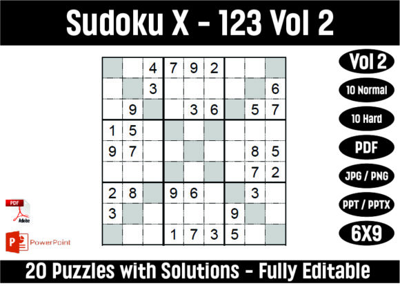 Exploring Sudoku X - 123 Vol 2: A Comprehensive Guide for Puzzle Enthusiasts
