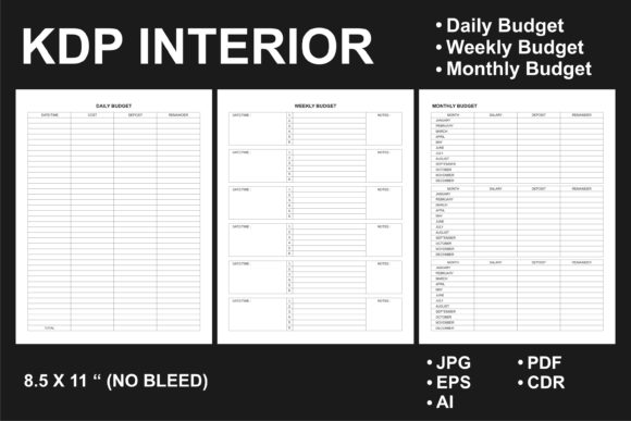 Manage Finances with KDP Interior Budget Designs