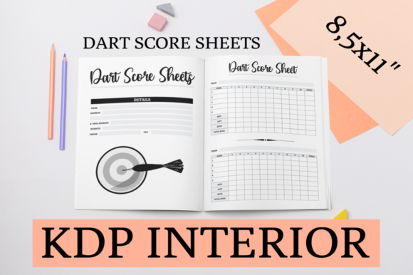 Maximizing Your Dart Game with Dart Score Sheets KDP Interior