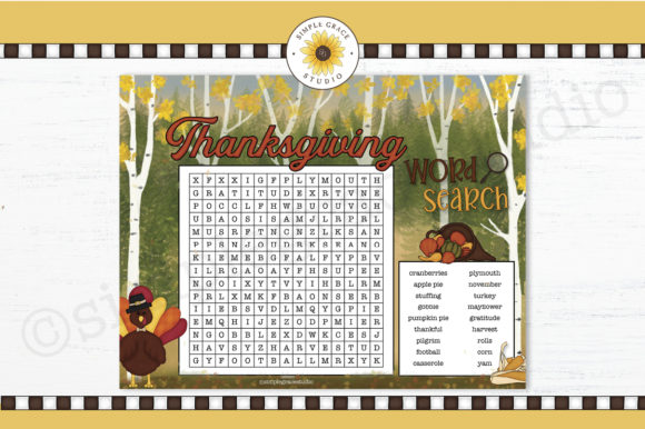 Thanksgiving Word Search: A Creative Holiday Puzzle