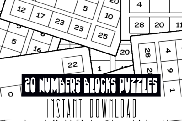 Unlocking Fun and Cognitive Skills with 20 Numbers Blocks Puzzle Book for KDP